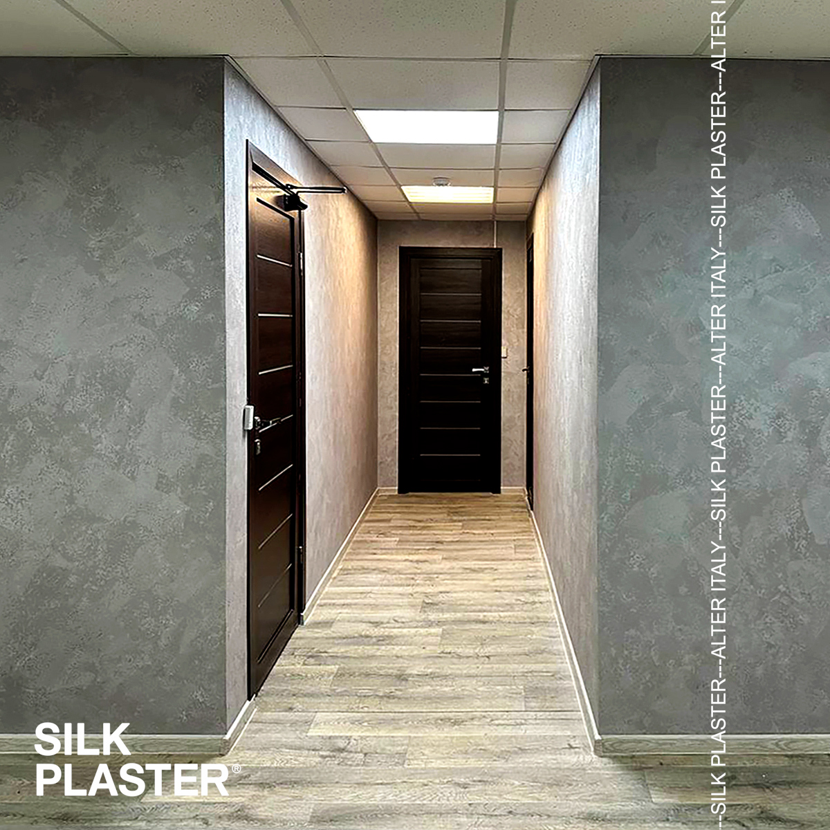 Жидкие обои Silk Plaster Декоративное покрытие BRIATICO 02-532, Фиолетовый