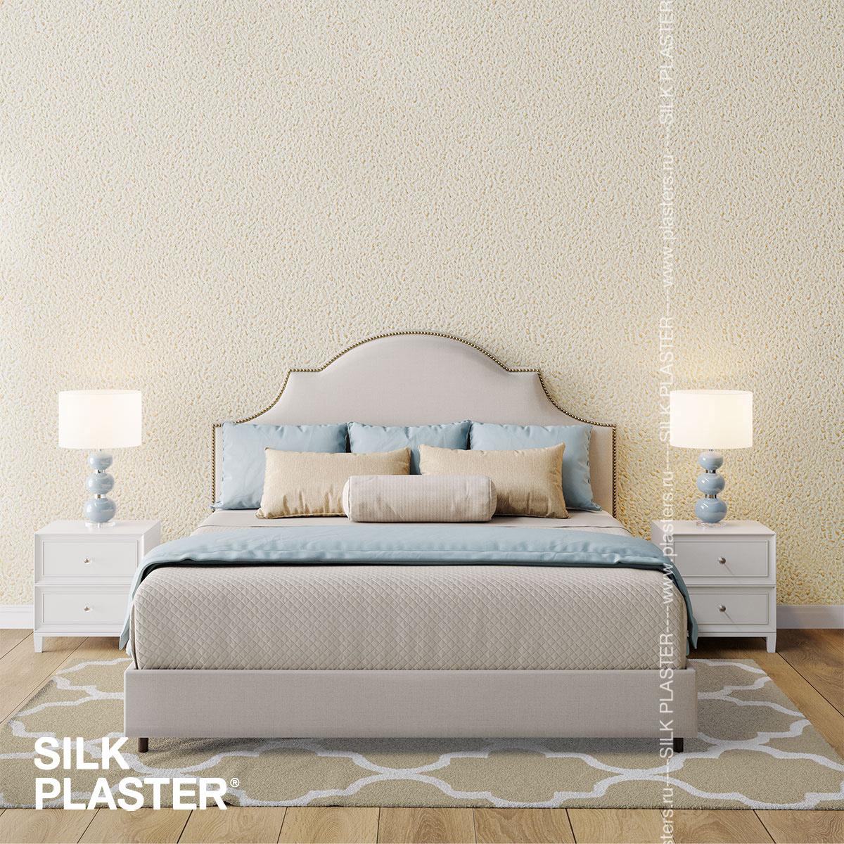 Жидкие обои Silk Plaster Жидкие обои Жидкие обои Relief 325, Бежевый