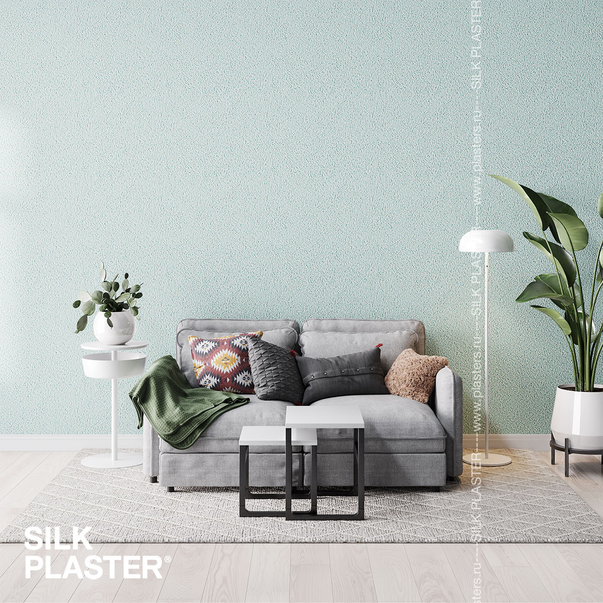 Жидкие обои Silk Plaster Жидкие обои Жидкие обои Optima 056, Зеленый