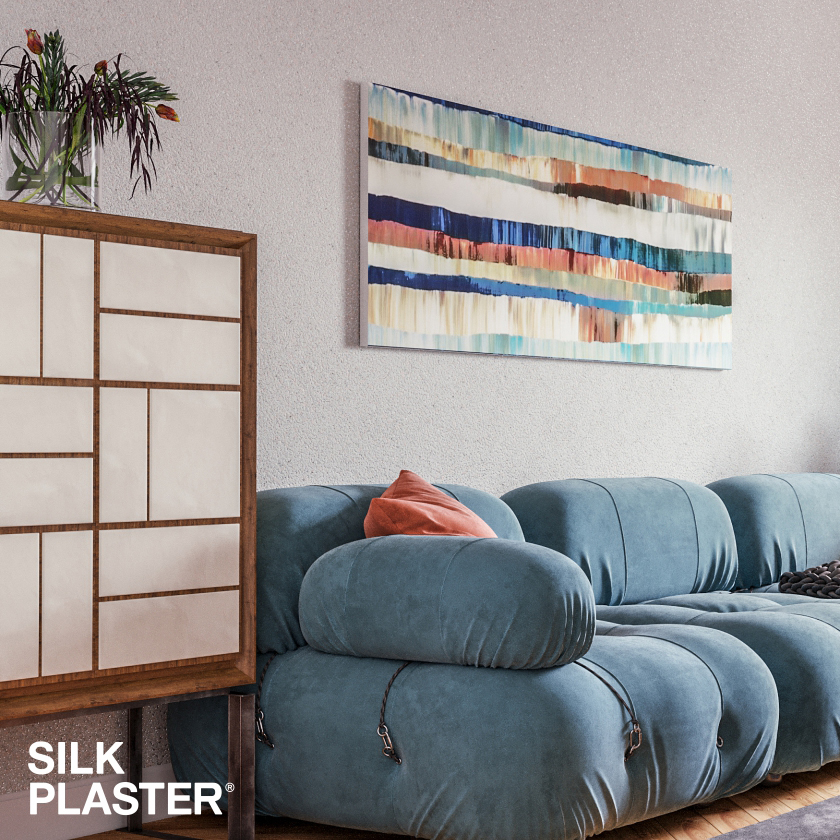 Жидкие обои Silk Plaster Жидкие обои Жидкие обои Ecoline 754, Розовый Серебро