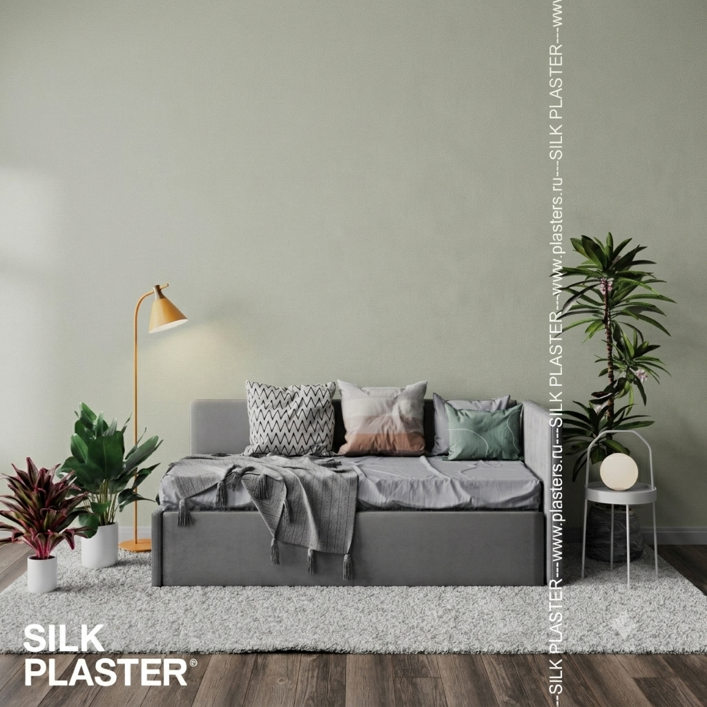 Жидкие обои Silk Plaster Жидкие обои под колеровку ЛаРум Грэт (LaRoom Grat),