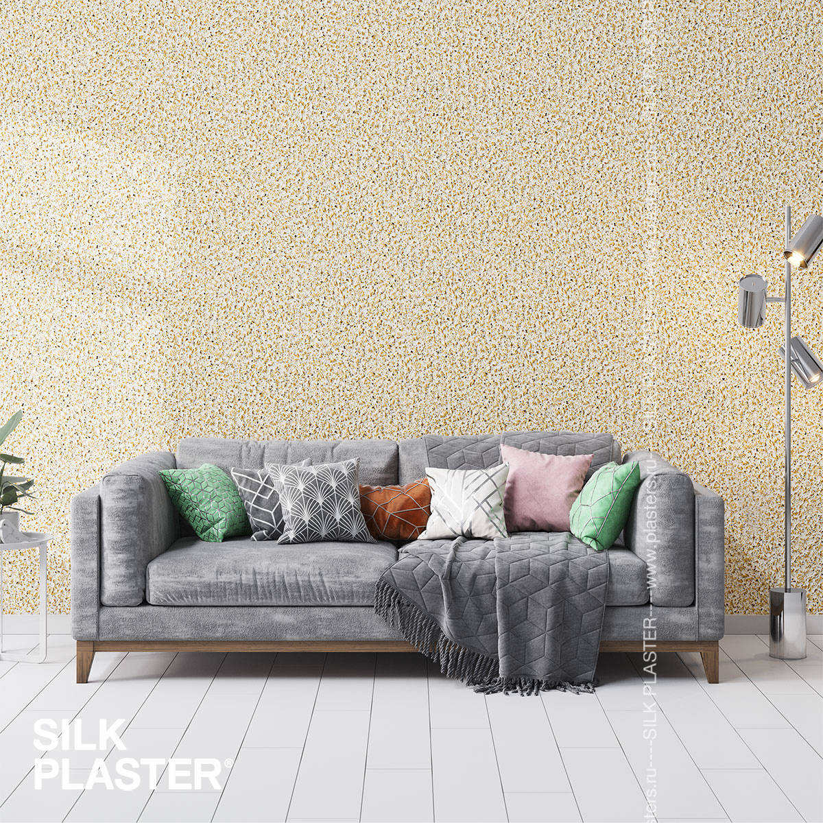 Жидкие обои Silk Plaster Жидкие обои Жидкие обои West 932, Бежевый