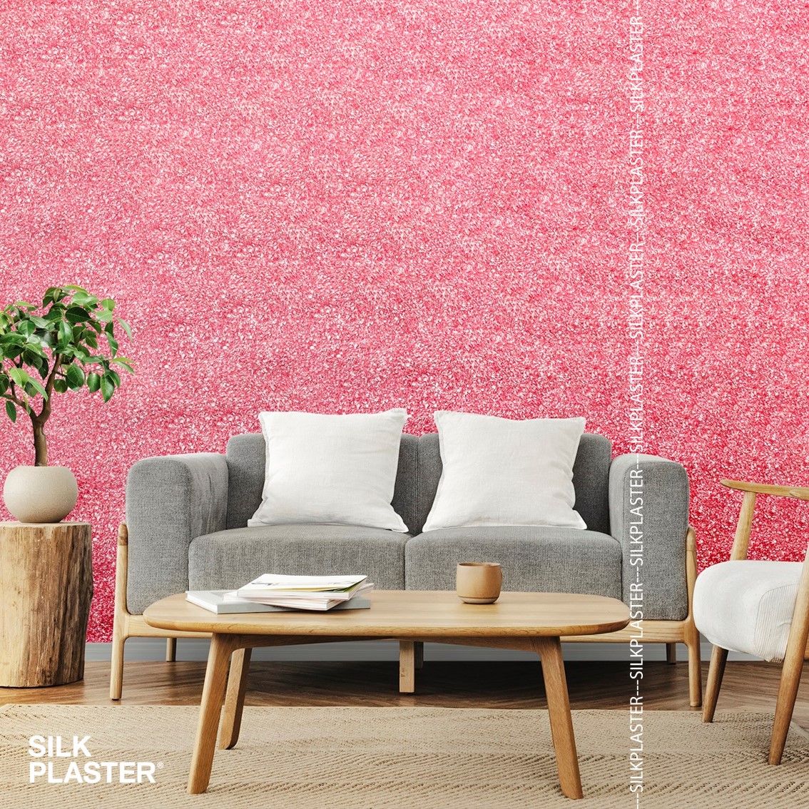 Жидкие обои Silk Plaster Жидкие обои Жидкие обои Master Silk MS-24, Розовый