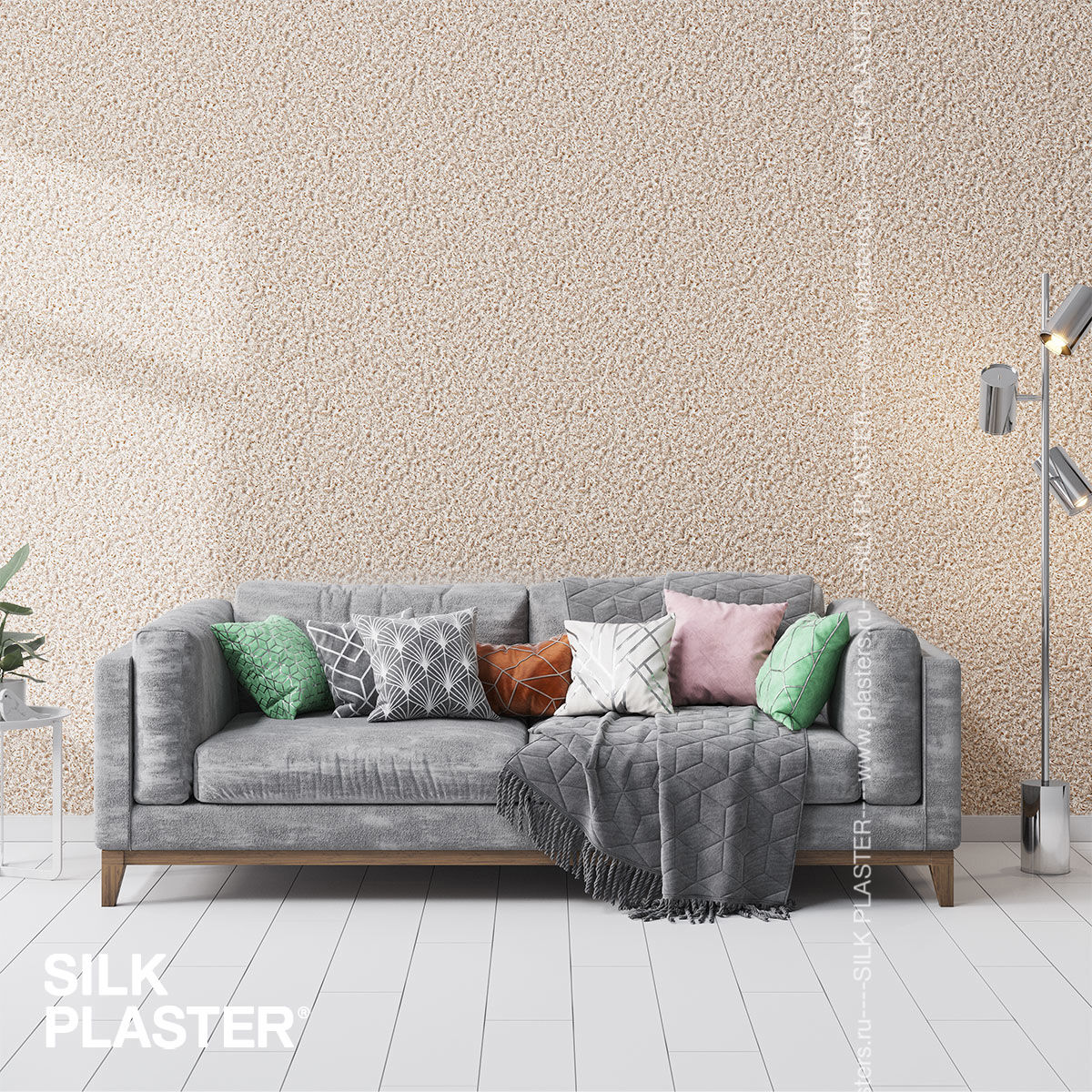 Жидкие обои Silk Plaster Жидкие обои Жидкие обои Prestige 409, Коричневый