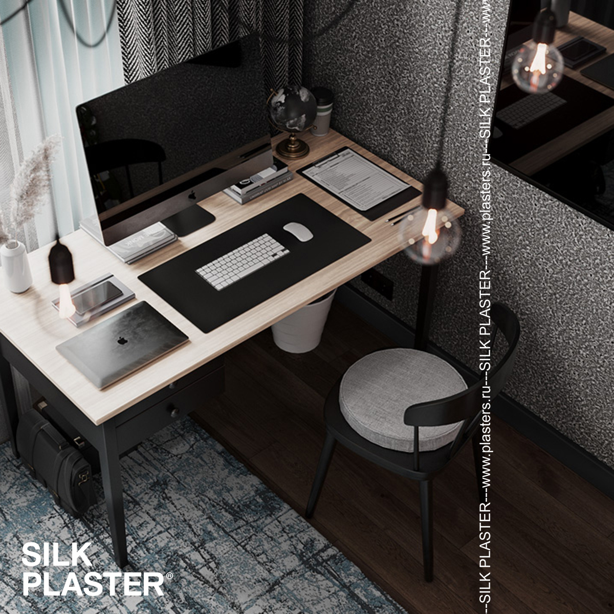 Жидкие обои Silk Plaster Жидкие обои Жидкие обои East 961, Серый