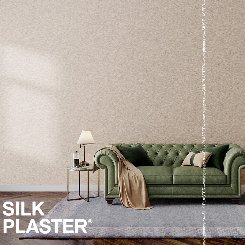 Жидкие обои Silk Plaster Жидкие обои Шёлковая штукатурка Art design 2 264, Бежевый