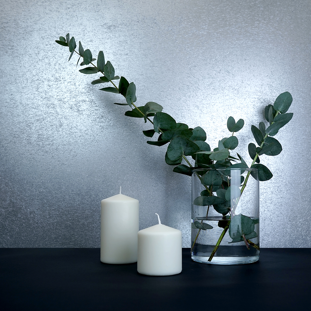 Жидкие обои Silk Plaster Декоративное покрытие BREEZE B2, Серый Серебро