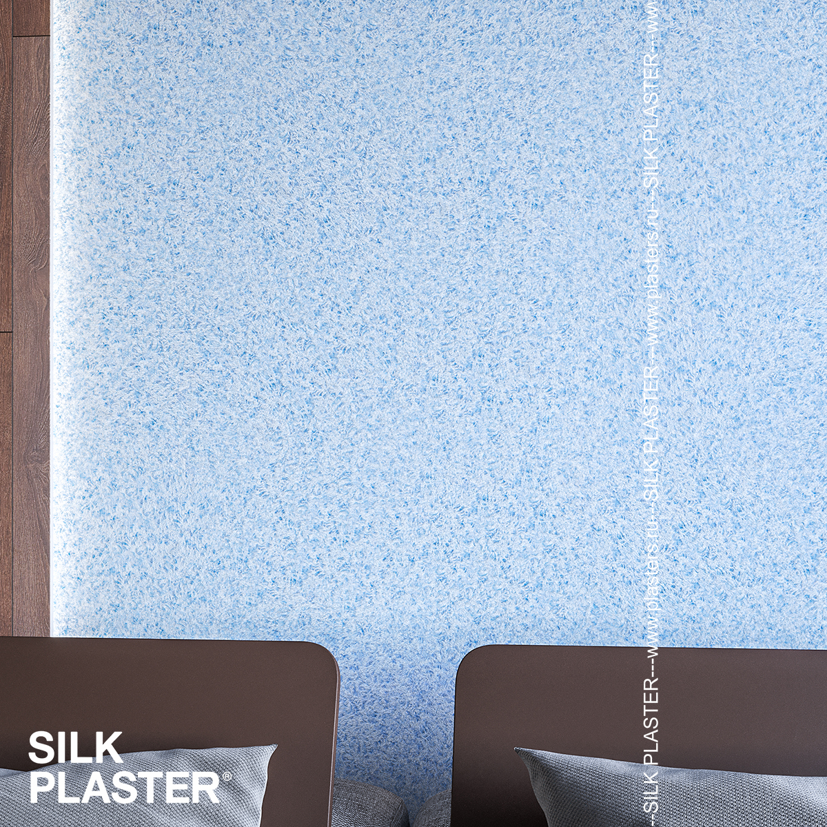 Жидкие обои Silk Plaster Жидкие обои Жидкие обои Victoria 717, Голубой