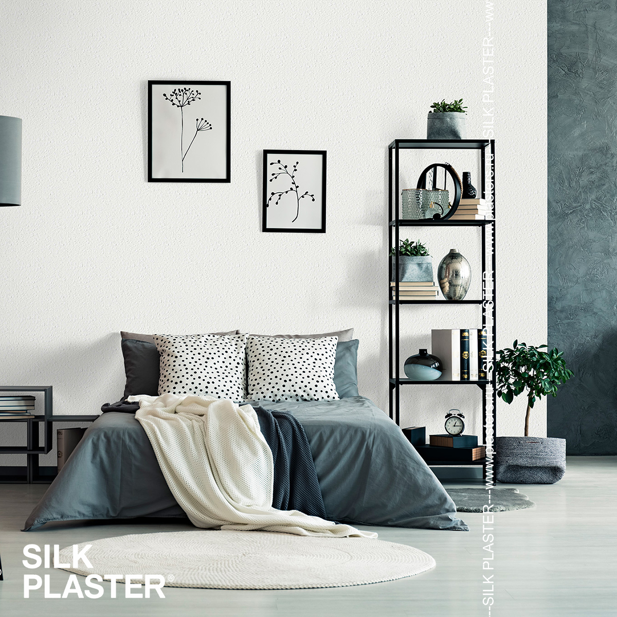 Жидкие обои Silk Plaster Жидкие обои Жидкие обои Victoria 701, Белый