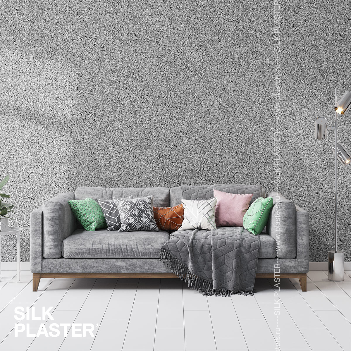 Жидкие обои Silk Plaster Жидкие обои Жидкие обои South 941, Серый