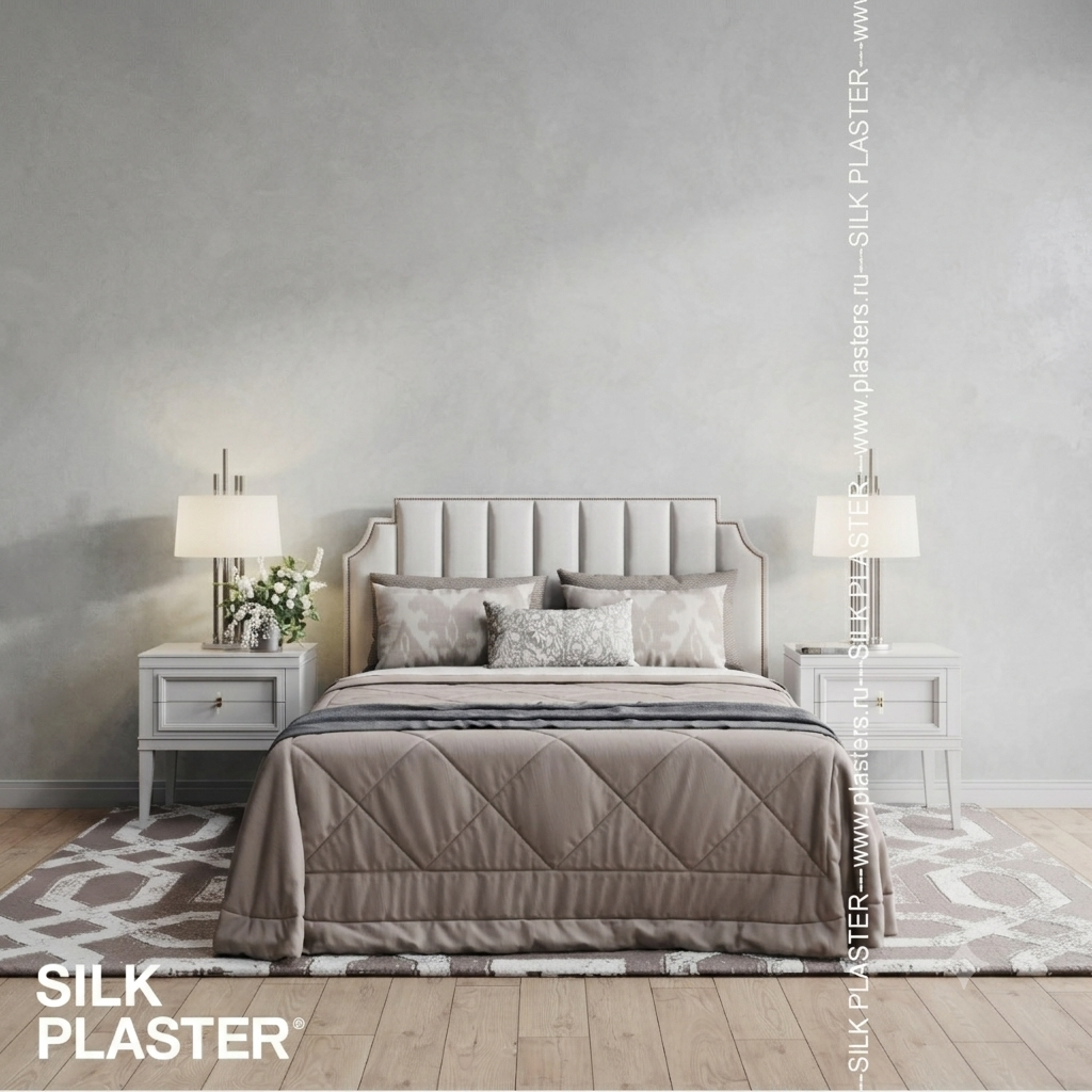 Жидкие обои Silk Plaster Жидкие обои под колеровку ЛаРум Флэт (LaRoom Flat),