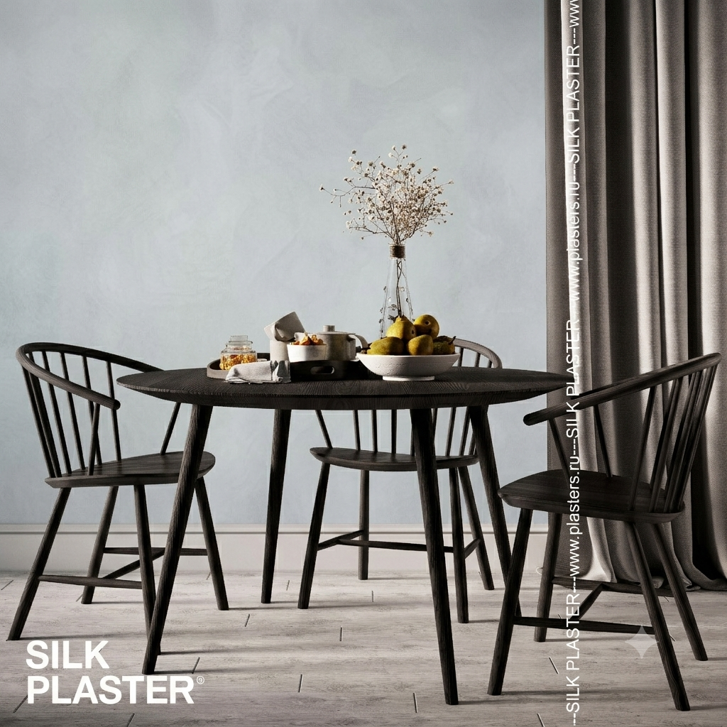 Жидкие обои Silk Plaster Жидкие обои под колеровку ЛаРум Флэт (LaRoom Flat),