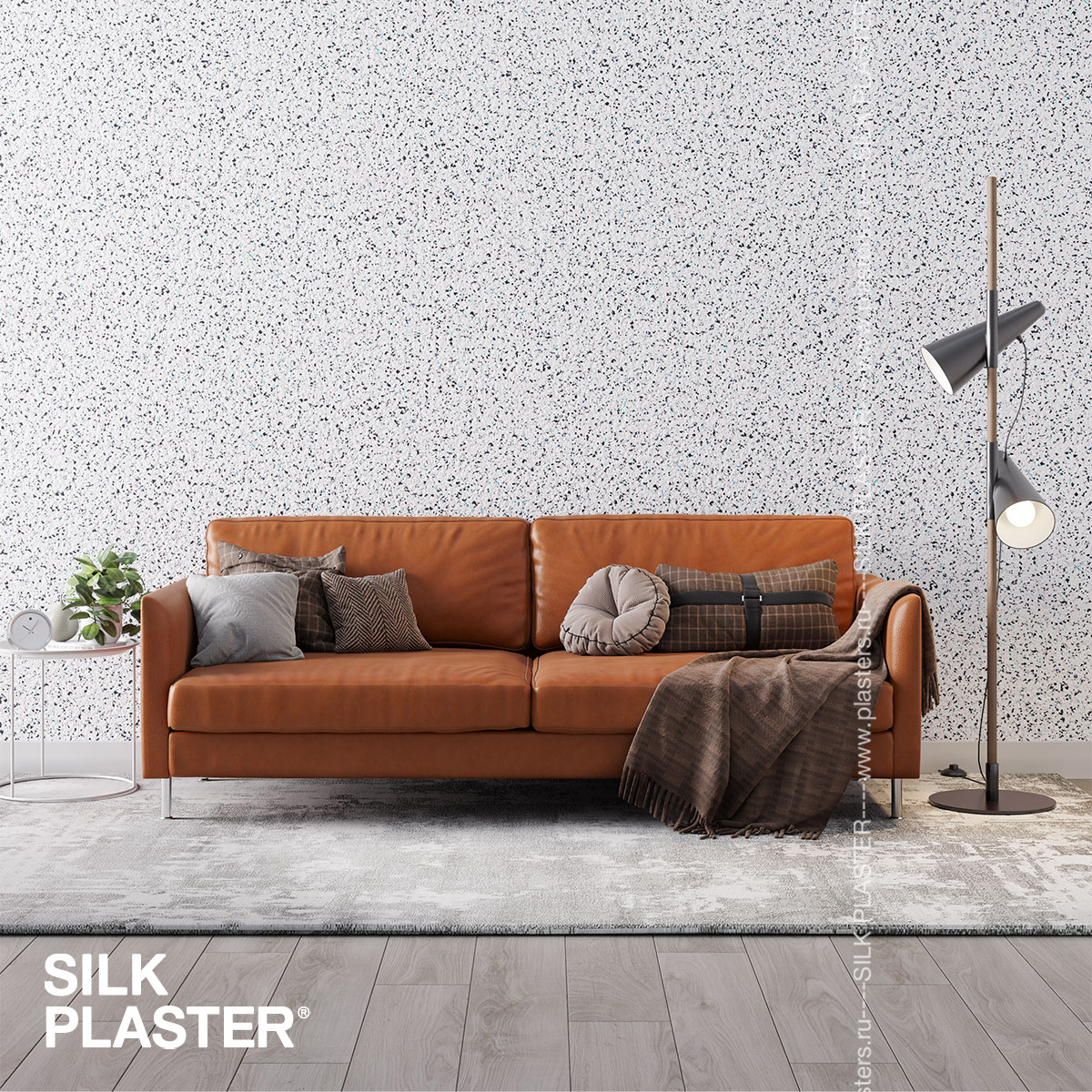 Жидкие обои Silk Plaster Жидкие обои Жидкие обои Nord 921, Белый