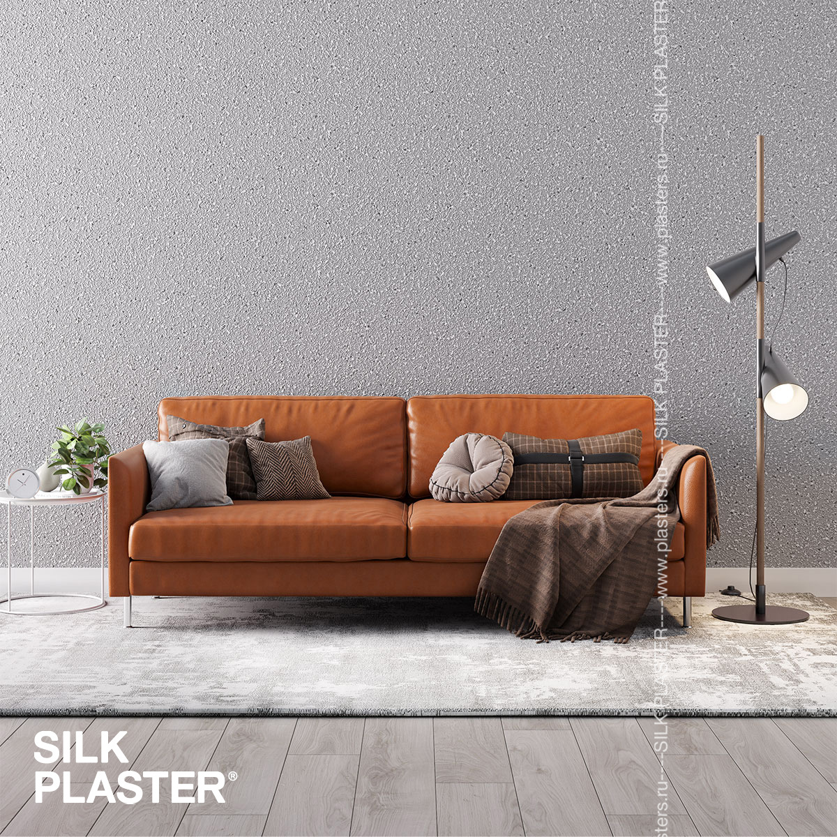 Жидкие обои Silk Plaster Жидкие обои Жидкие обои East 961, Серый