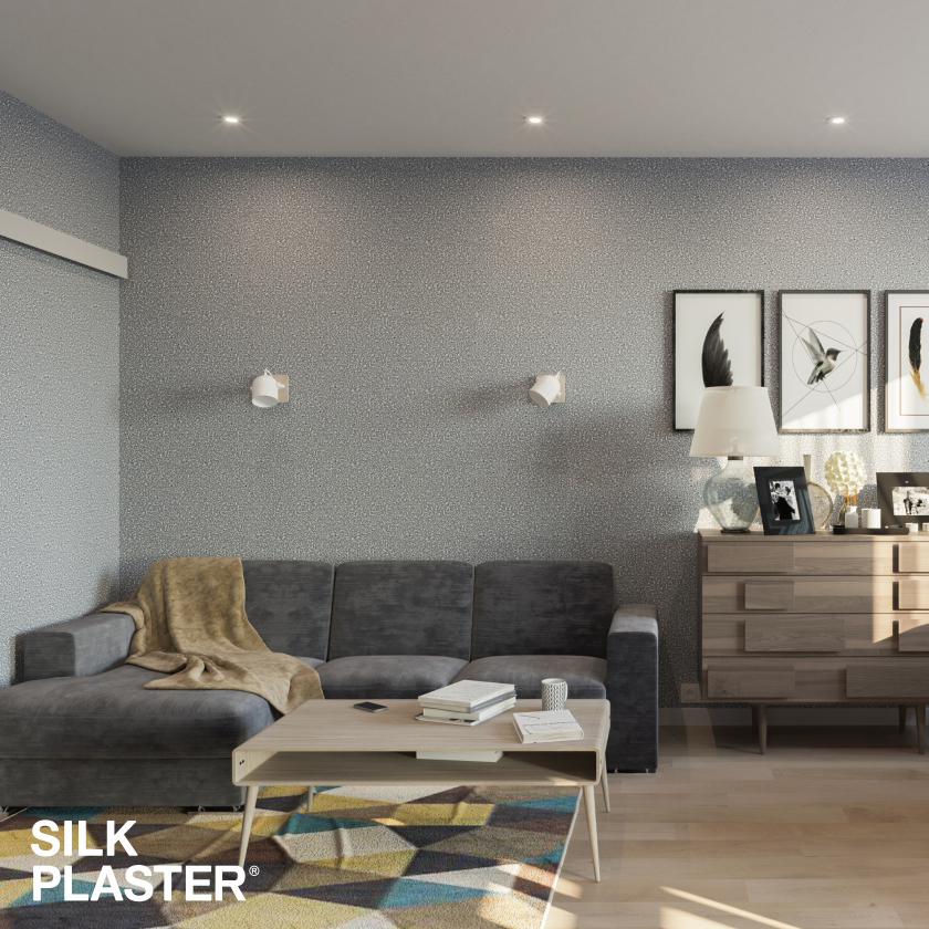 Жидкие обои Silk Plaster Жидкие обои Жидкие обои East 962, Серый