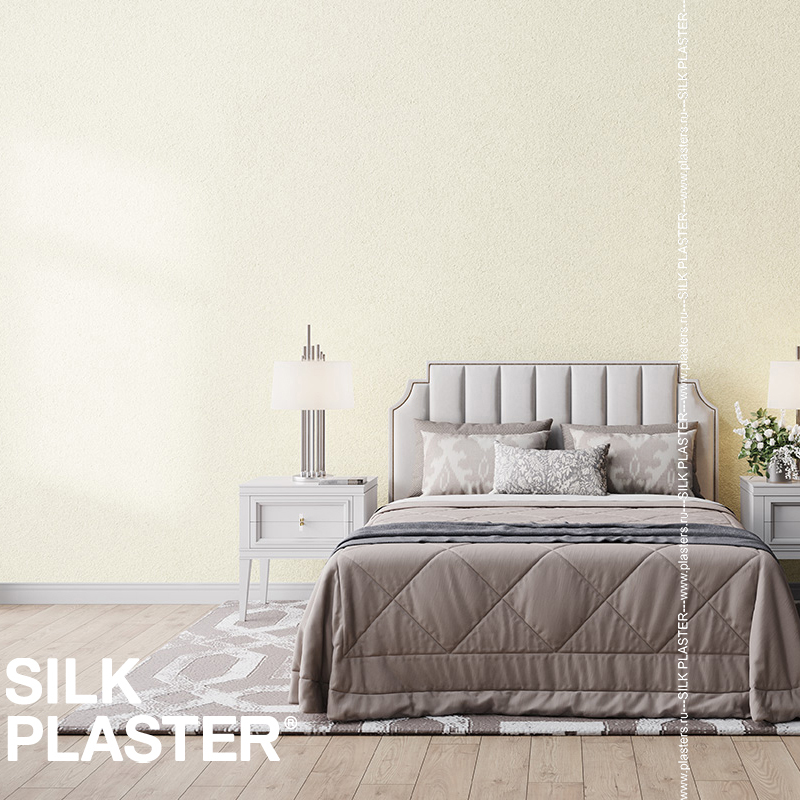 Жидкие обои Silk Plaster Жидкие обои Шёлковая штукатурка Art Design 280, Бежевый