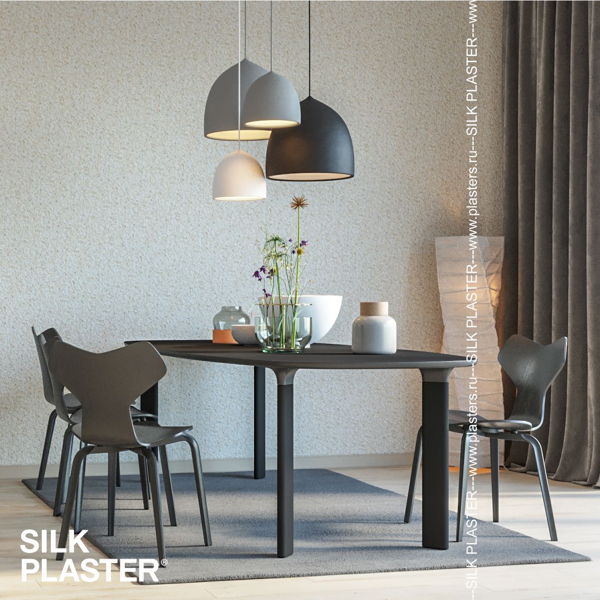 Жидкие обои Silk Plaster Жидкие обои Жидкие обои Relief 325, Бежевый