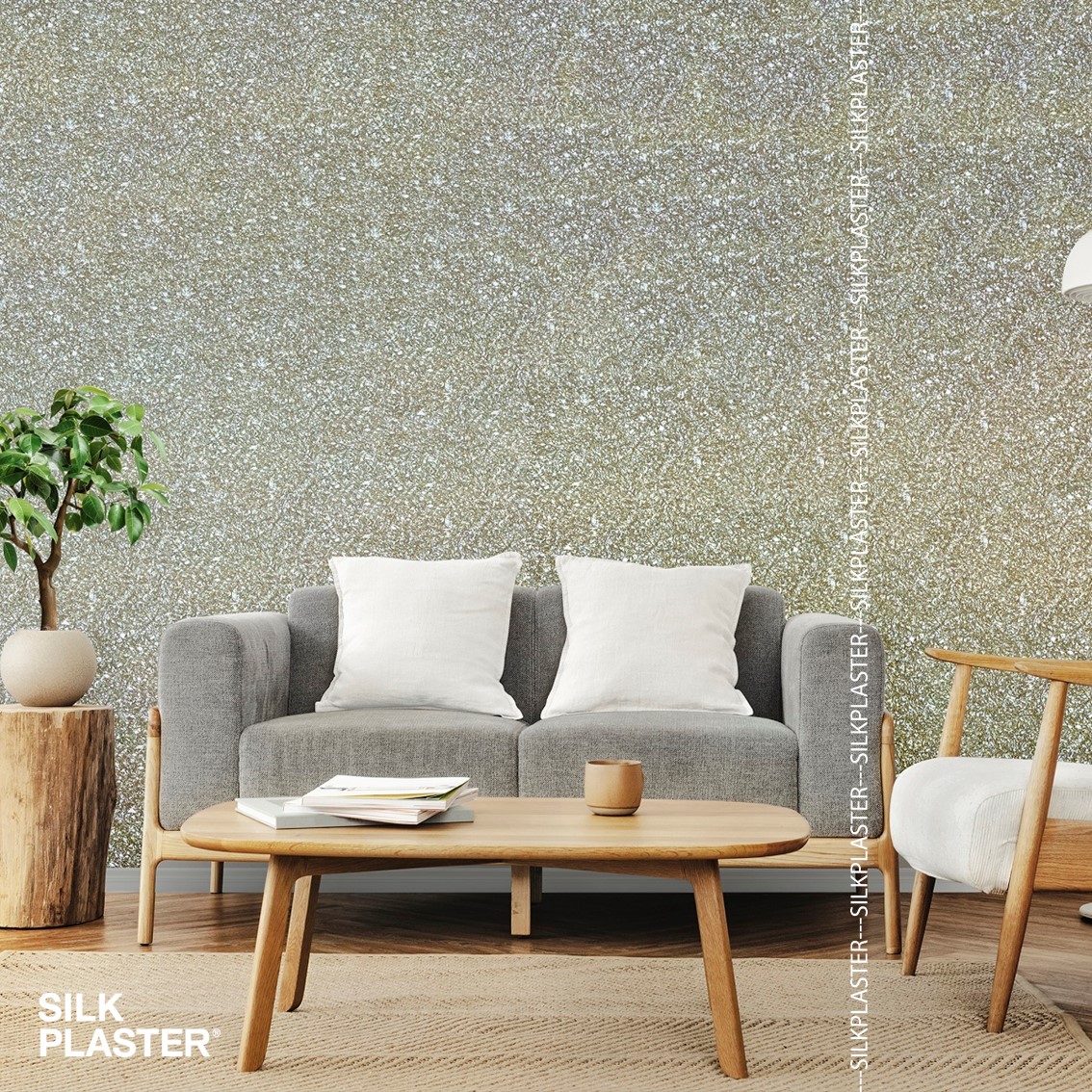 Жидкие обои Silk Plaster Жидкие обои Жидкие обои Master Silk MS-21, Зеленый