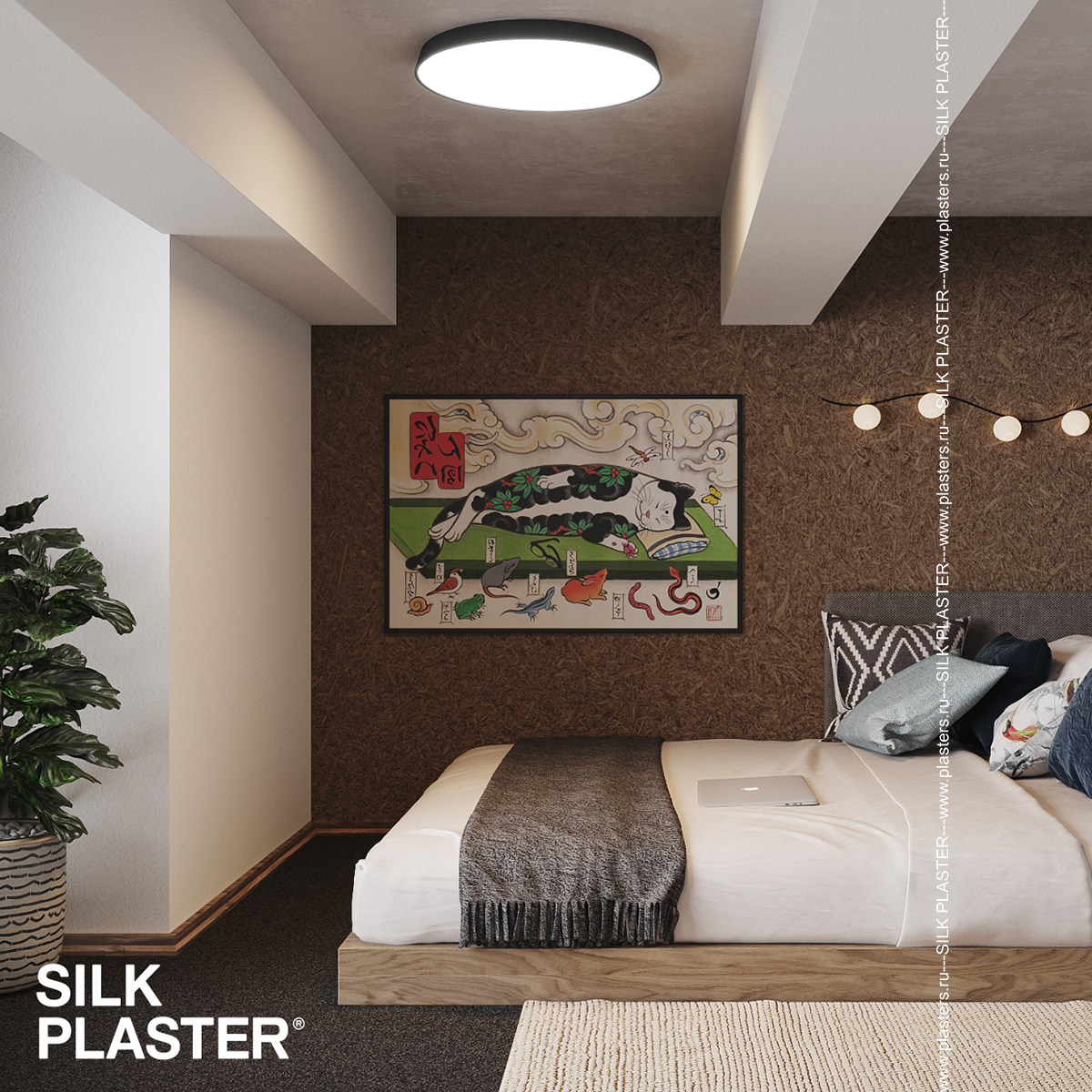 Жидкие обои Silk Plaster Жидкие обои Жидкие обои Provence 041, Белый