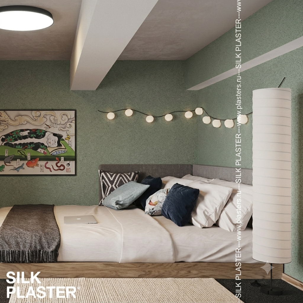 Жидкие обои Silk Plaster Жидкие обои под колеровку ЛаРум Грэт (LaRoom Grat),