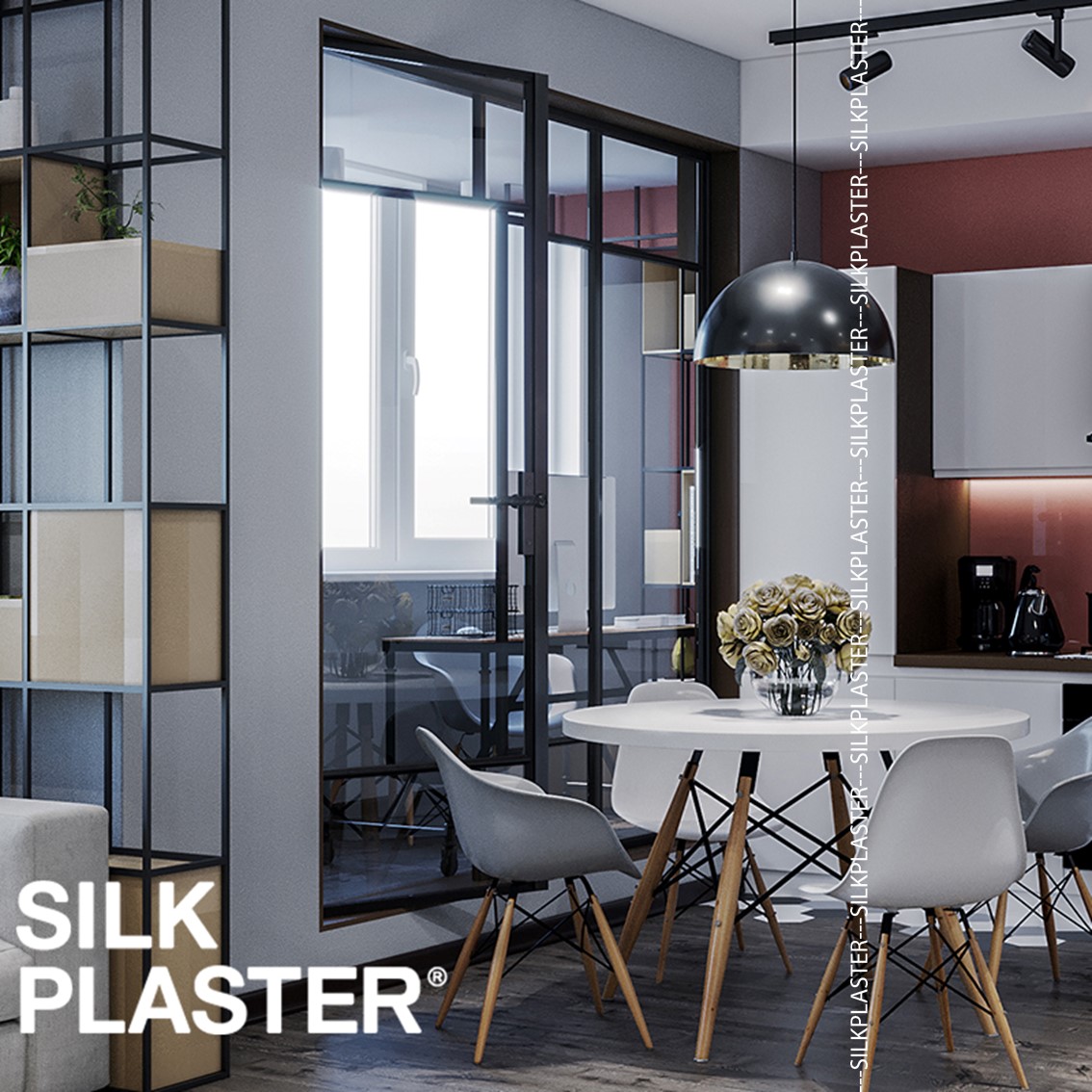 Жидкие обои Silk Plaster Жидкие обои под колеровку ЛаРум Софт (LaRoom Soft),