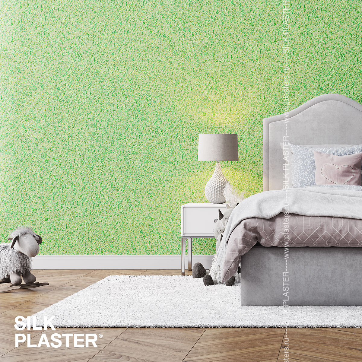 Жидкие обои Silk Plaster Жидкие обои Жидкие обои South 945, Зеленый