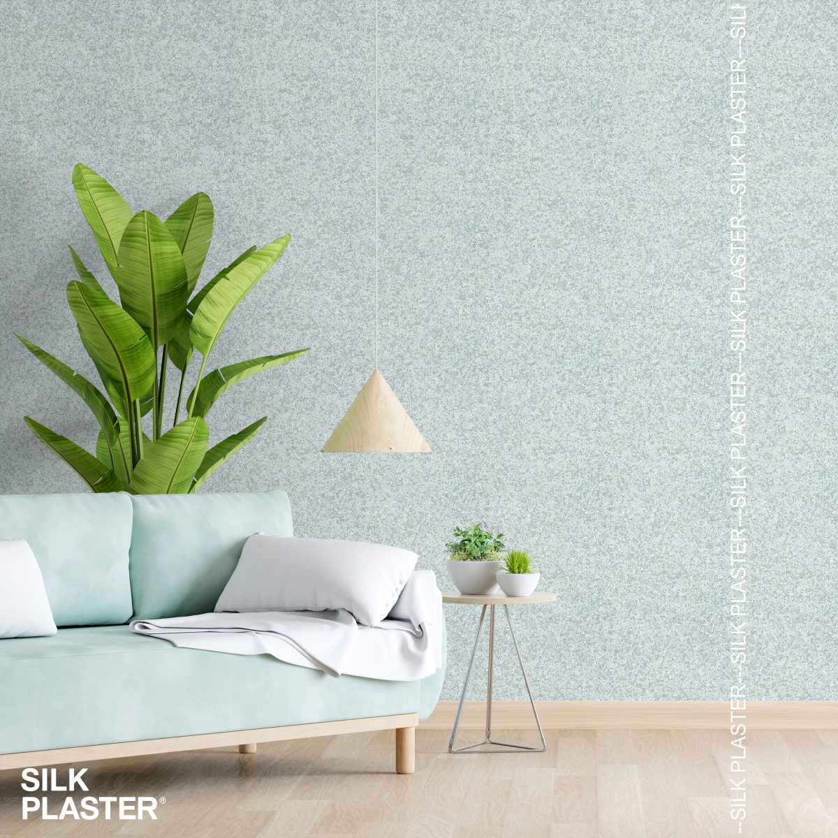 Жидкие обои Silk Plaster Жидкие обои Жидкие обои MODERN 437, Зеленый