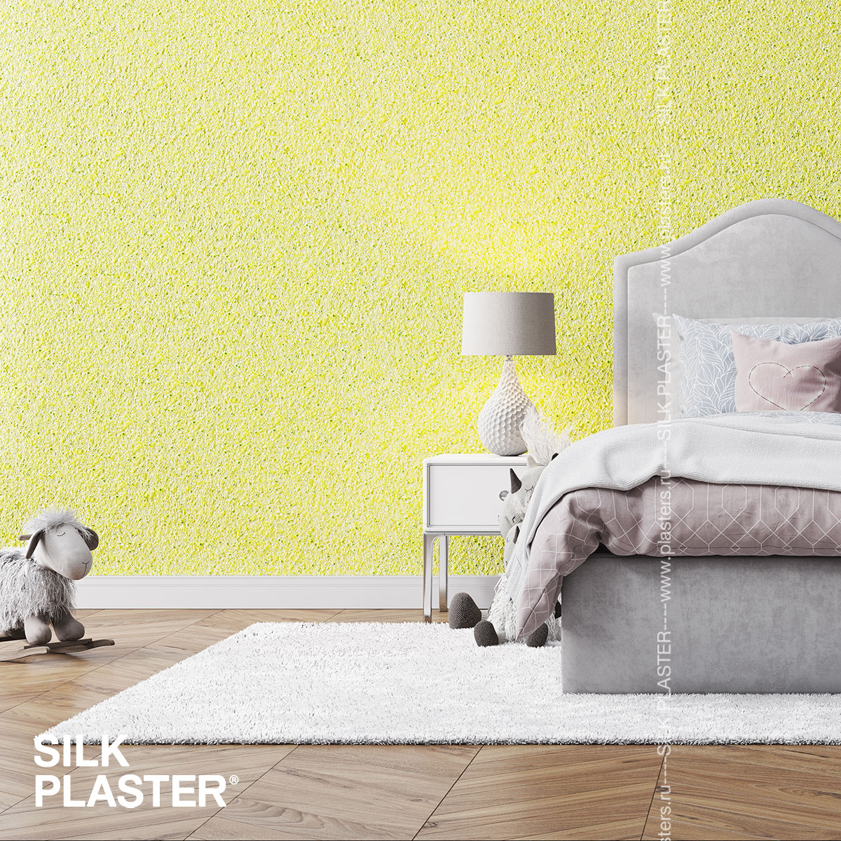 Жидкие обои Silk Plaster Жидкие обои Жидкие обои South 947, Желтый