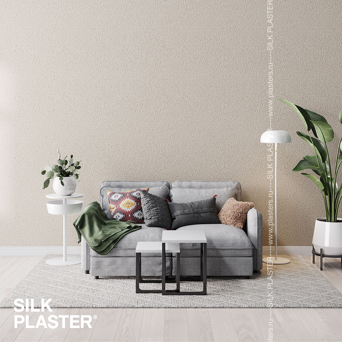 Жидкие обои Silk Plaster Жидкие обои Жидкие обои Optima 054, Коричневый
