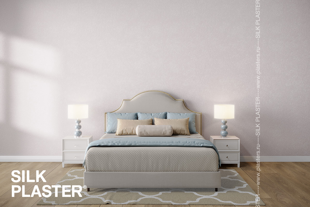 Жидкие обои Silk Plaster Жидкие обои Шелковая штукатурка Miracle 1018, Розовый