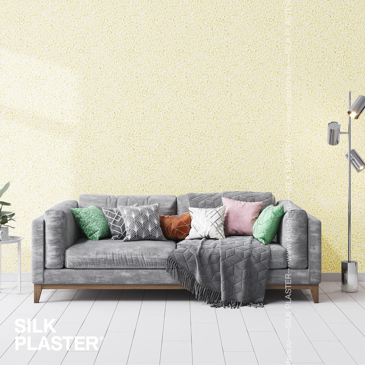 Жидкие обои Silk Plaster Жидкие обои Жидкие обои West 930, Бежевый