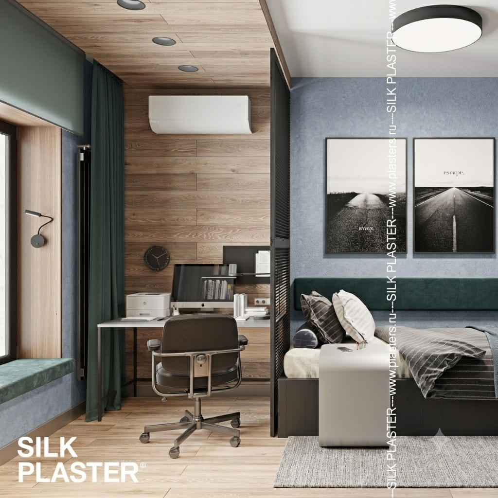 Жидкие обои Silk Plaster Жидкие обои под колеровку ЛаРум Грэт (LaRoom Grat),