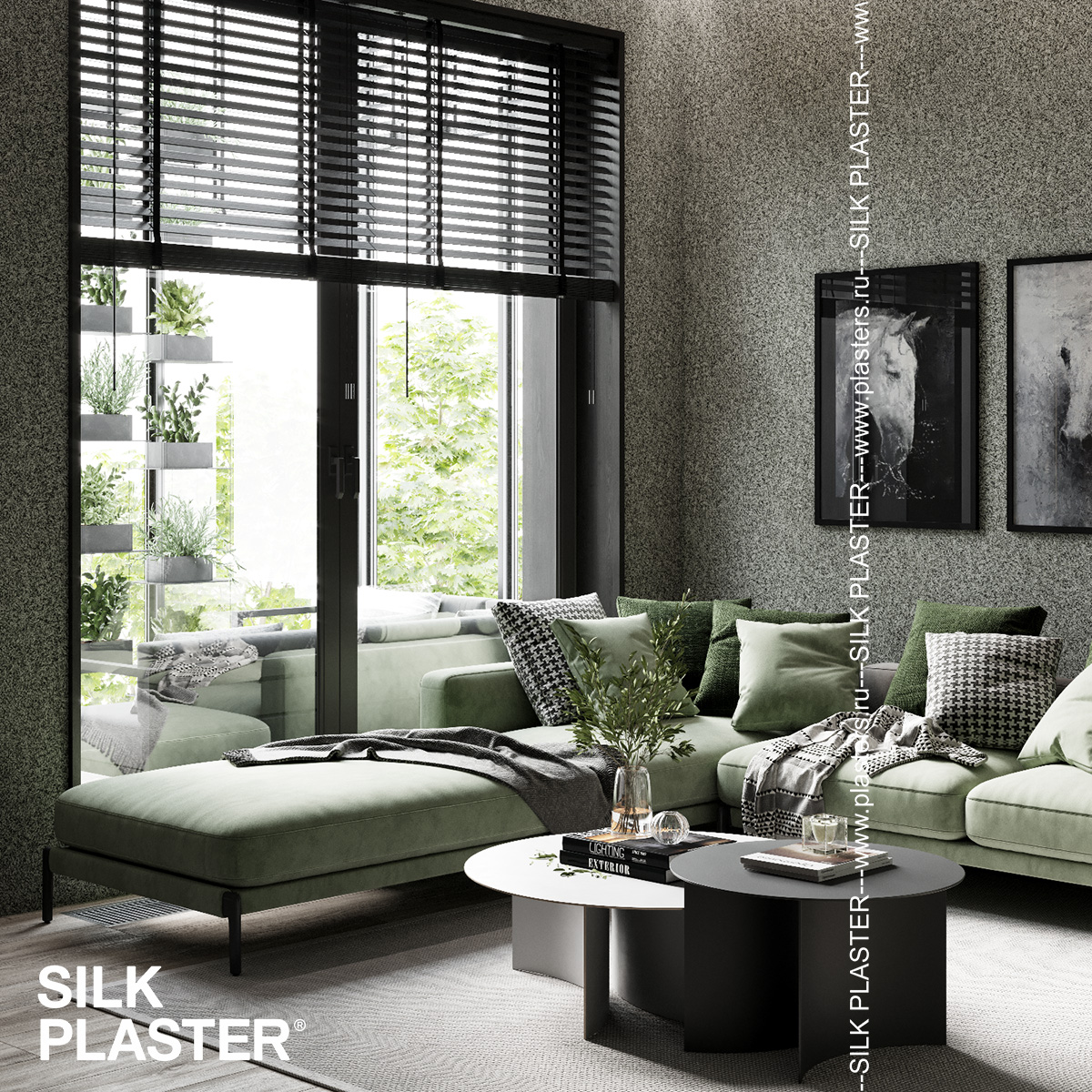 Жидкие обои Silk Plaster Жидкие обои Жидкие обои Fort 516, Серый