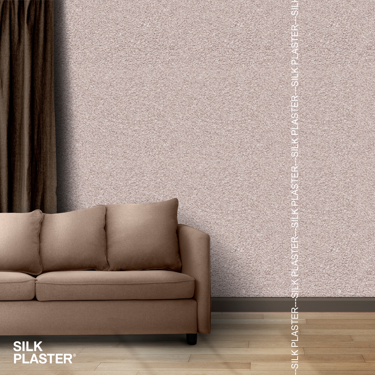 Жидкие обои Silk Plaster Жидкие обои Жидкие обои ALEGRA 174, Бежевый