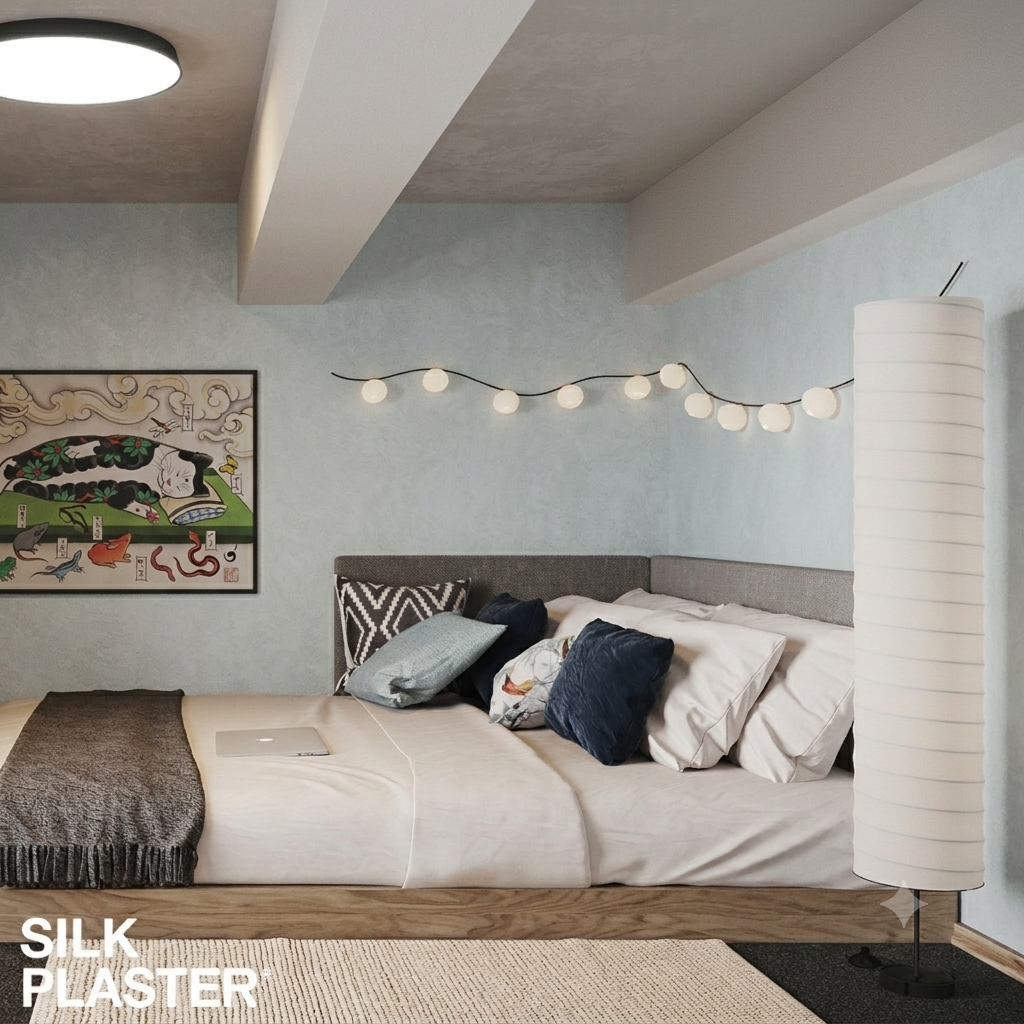 Жидкие обои Silk Plaster Жидкие обои под колеровку ЛаРум Флэт (LaRoom Flat),