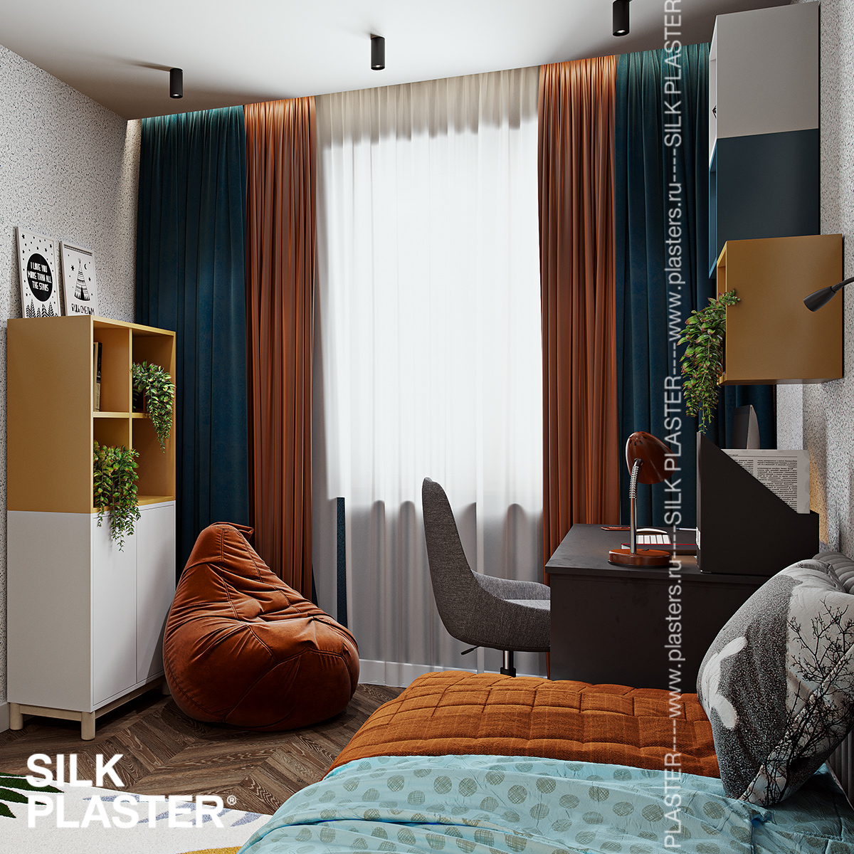 Жидкие обои Silk Plaster Жидкие обои Жидкие обои Nord 921, Белый