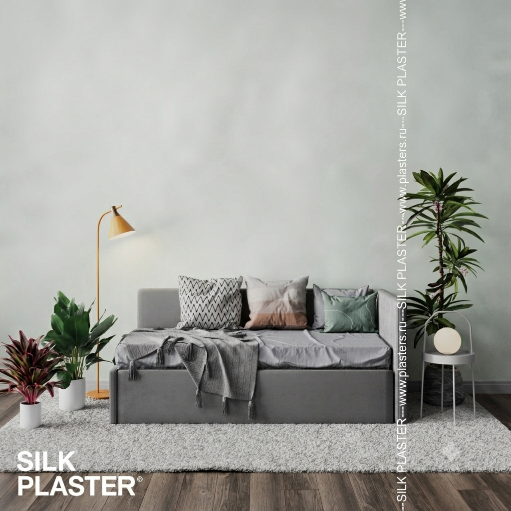 Жидкие обои Silk Plaster Жидкие обои под колеровку ЛаРум Флэт (LaRoom Flat),
