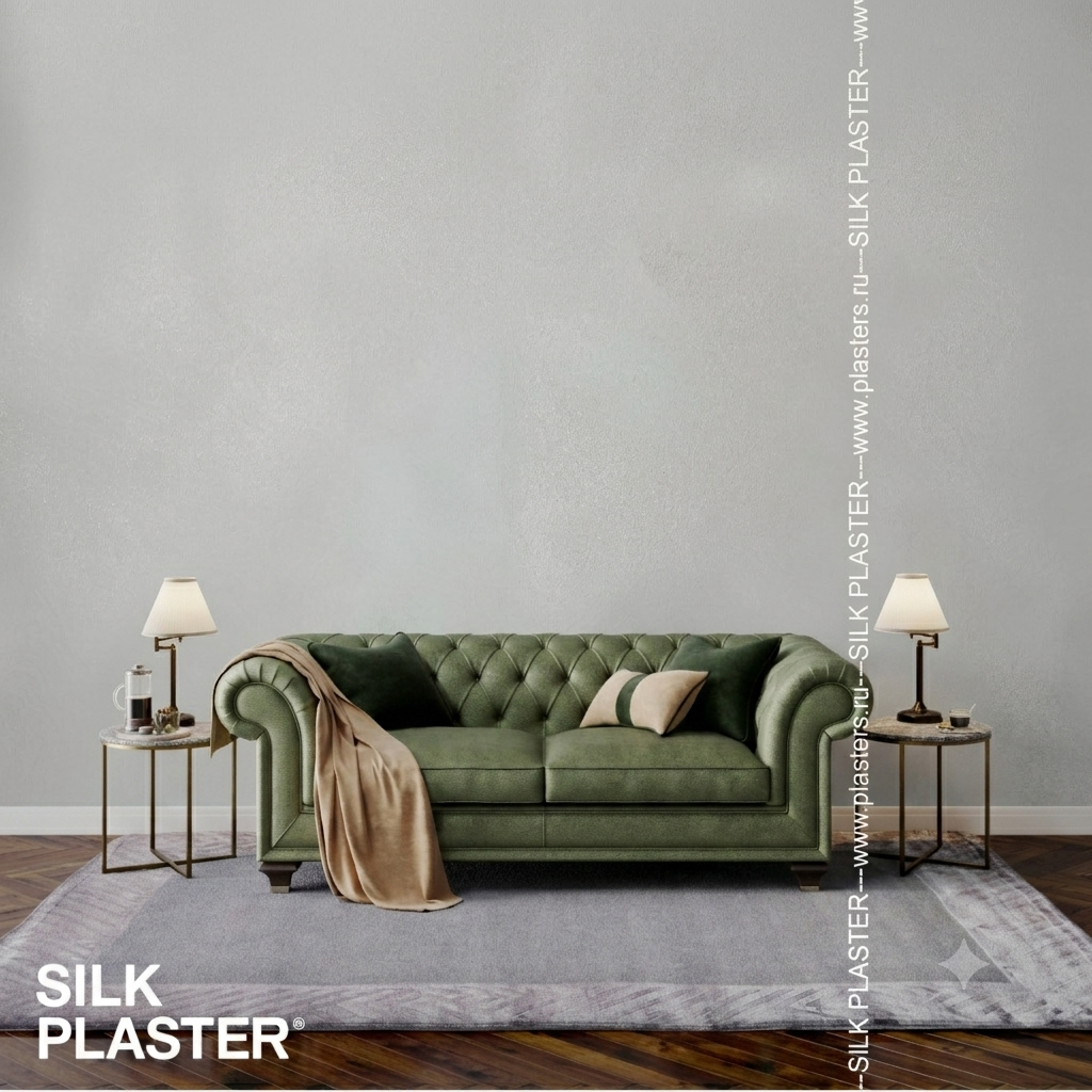 Жидкие обои Silk Plaster Жидкие обои под колеровку ЛаРум Флэт (LaRoom Flat),