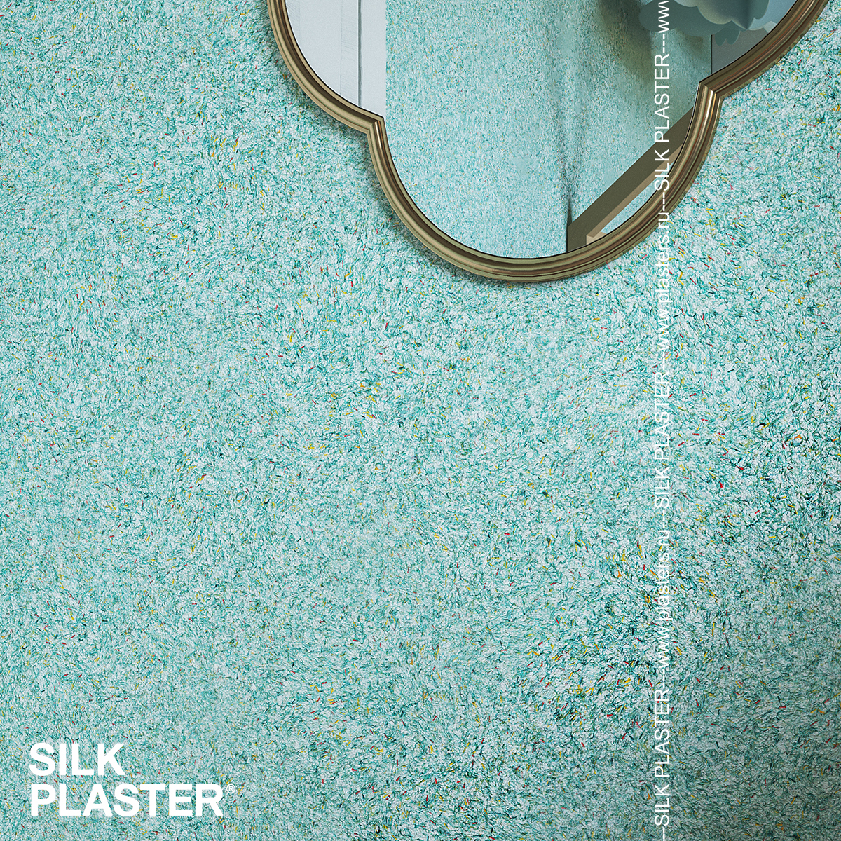 Жидкие обои Silk Plaster Жидкие обои Жидкие обои Standard 015, Зеленый