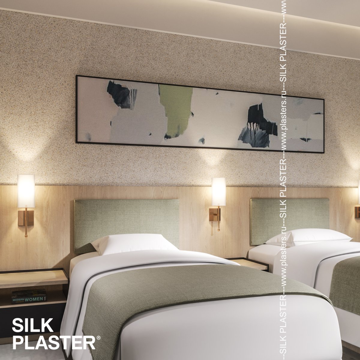 Жидкие обои Silk Plaster Жидкие обои Жидкие обои Nord 922, Бежевый
