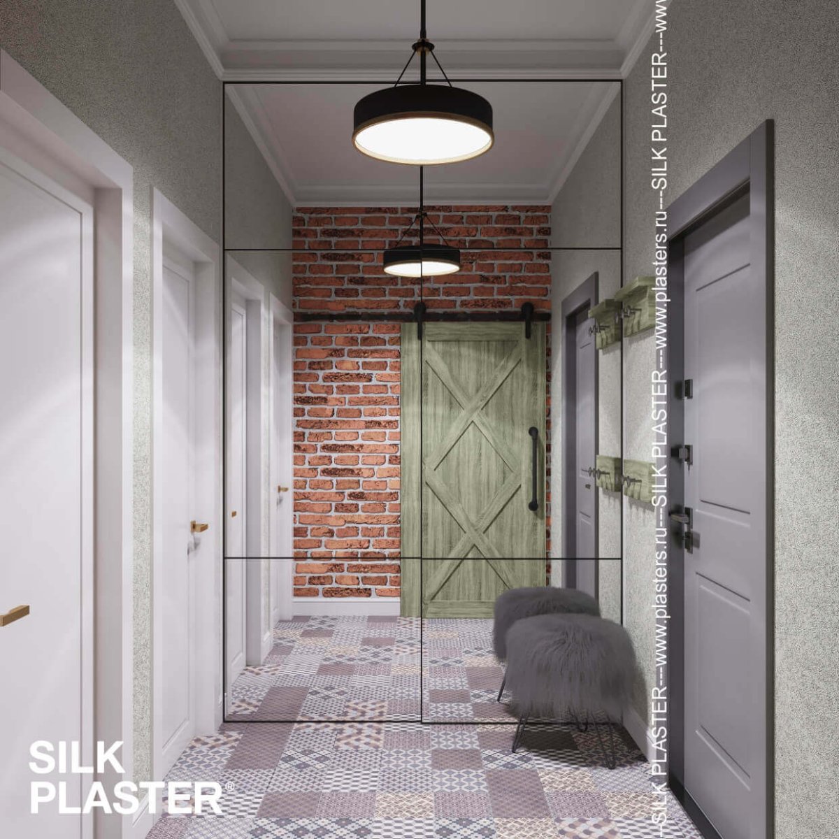 Жидкие обои Silk Plaster Жидкие обои Жидкие обои Fort 511, Серый