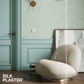 Жидкие обои Silk Plaster Жидкие обои Жидкие обои Premium 806, Зеленый Серый Голубой