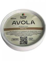 Жидкие обои Silk Plaster Тестер краски AlterItaly AVOLA MATTE, база А, под колеровку 0,25 л,