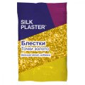 Жидкие обои Silk Plaster Блестки Silk Plaster, золотые точки,
