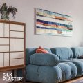 Жидкие обои Silk Plaster Жидкие обои Жидкие обои Ecoline 754, Розовый Серебро