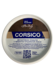 Жидкие обои Silk Plaster Тестер декоративного покрытия AlterItaly Corsico (Корсико) с эффектом Натуральная замша 0,25 л,