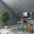 Жидкие обои Silk Plaster Декоративное покрытие BREEZE B2, Серый Серебро