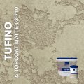 Жидкие обои Silk Plaster Декоративная штукатурка TUFINO & Topcoat MATTE 03-100, 03-710, Бежевый