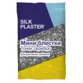 Жидкие обои Silk Plaster Мини-блёстки Silk Plaster, серебряные точки,