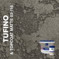Жидкие обои Silk Plaster Декоративная штукатурка TUFINO & Topcoat MATTE 03-100, 03-116, Серый